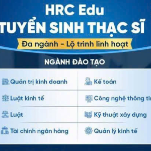 CHƯƠNG TRÌNH TUYỂN SINH THẠC SĨ